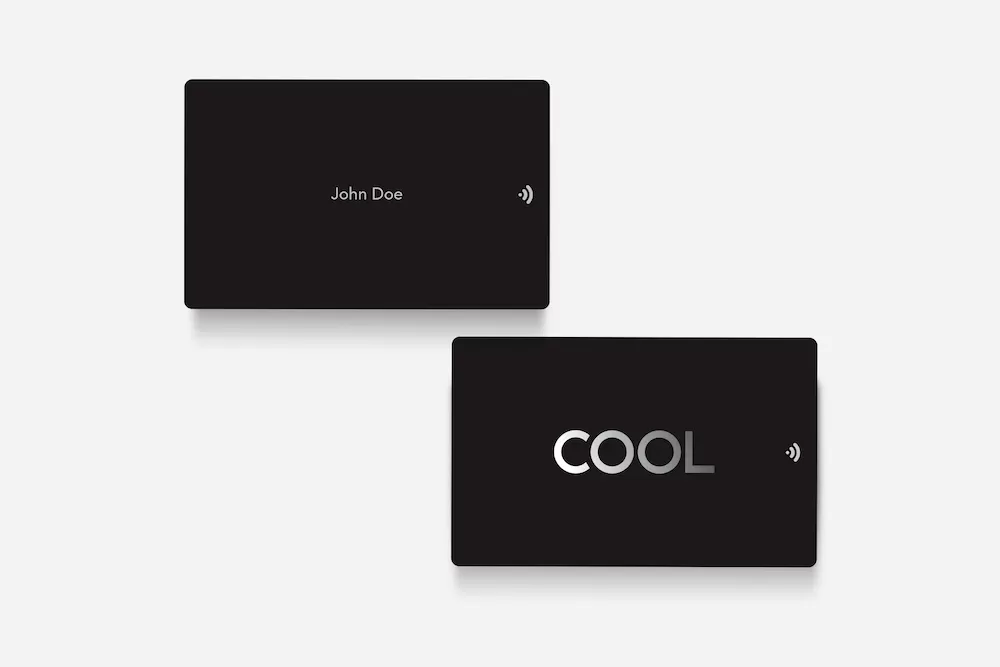 Bambu NFC Digital Smart Business Card Cool Card - Cool Card Akıllı Dijital  Kartvizit