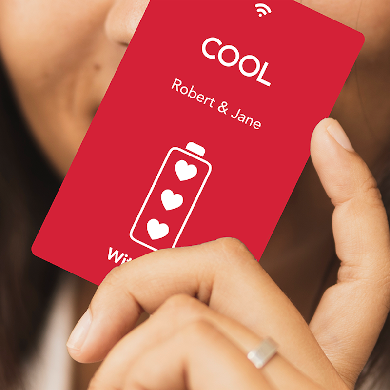 With You / Vertical - NFC ve QR Kodlu Cool Dijital Kartvizit